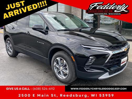 Black 2025 Chevrolet Blazer 2LT