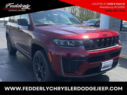 Velvet Red Pearlcoat 2026 Jeep Grand Cherokee L Altitude