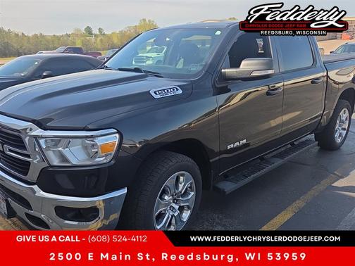 Diamond Black Crystal Pearlcoat 2021 RAM 1500 Big Horn/Lone Star