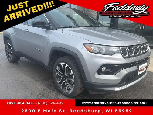 Silver Zynith Metallic Clearcoat 2024 Jeep Compass Limited