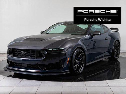 Blue 2024 Ford Mustang Dark Horse Fastback