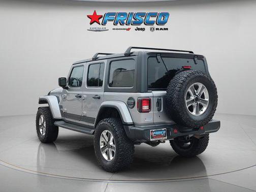 Billet Silver Metallic Clearcoat 2020 Jeep Wrangler Unlimited Sahara