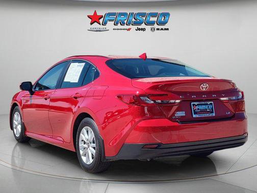 Supersonic Red 2025 Toyota Camry LE