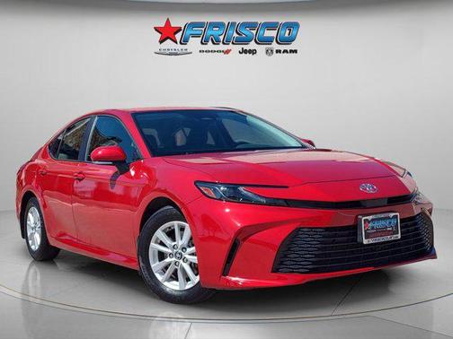 Supersonic Red 2025 Toyota Camry LE