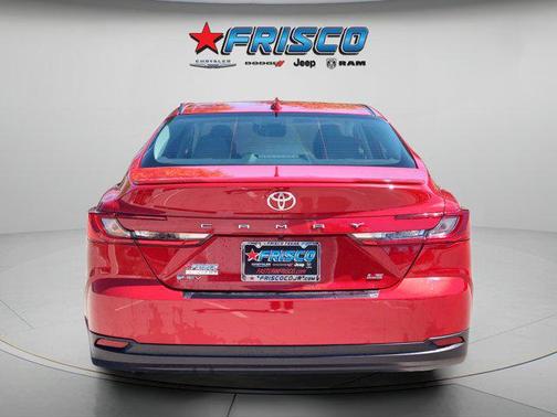 Supersonic Red 2025 Toyota Camry LE