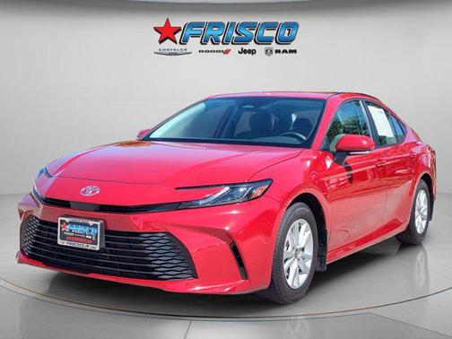 Supersonic Red 2025 Toyota Camry LE