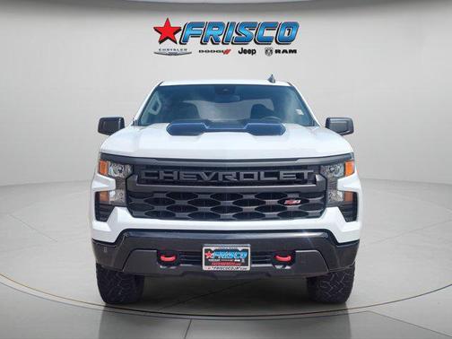 Summit White 2023 Chevrolet Silverado 1500 Custom Trail Boss