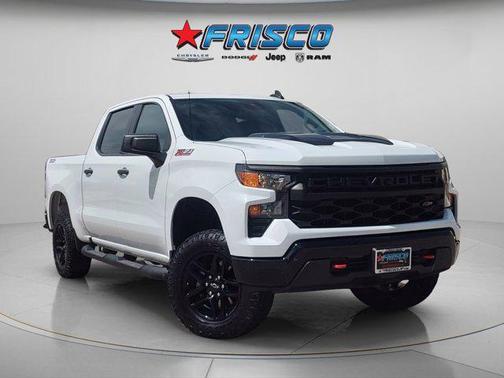 Summit White 2023 Chevrolet Silverado 1500 Custom Trail Boss