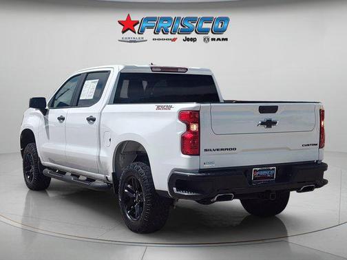 Summit White 2023 Chevrolet Silverado 1500 Custom Trail Boss