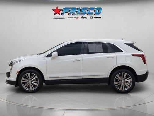 Crystal White 2024 Cadillac XT5 Premium Luxury