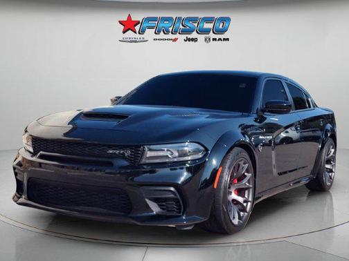 Pitch Black Clearcoat 2021 Dodge Charger SRT Hellcat