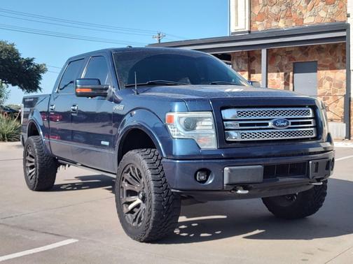 Blue 2014 Ford F-150 Limited