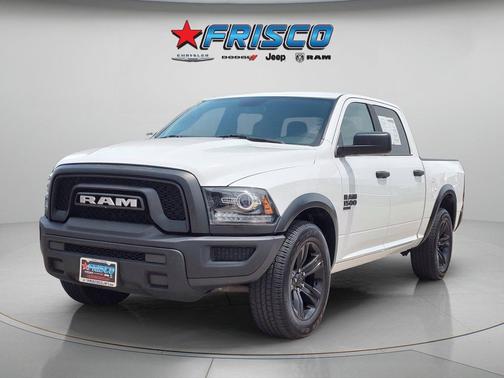 Bright White Clearcoat 2024 RAM 1500 Classic Warlock Crew Cab 4x2 5'7' Box