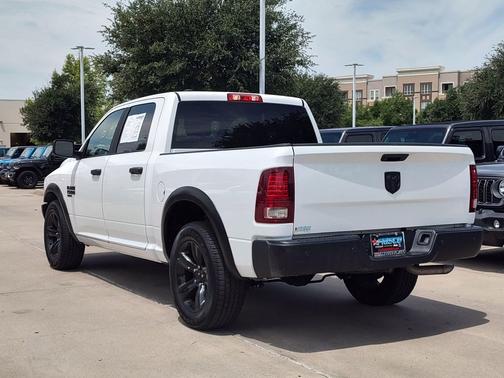 Bright White Clearcoat 2024 RAM 1500 Classic Warlock Crew Cab 4x2 5'7' Box