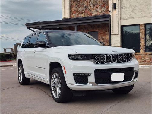 Bright White Clearcoat 2023 Jeep Grand Cherokee L Summit