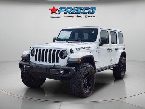 Bright White Clearcoat 2019 Jeep Wrangler Unlimited Moab 4x4