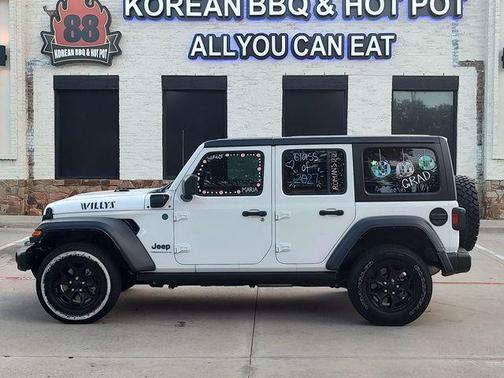 Bright White Clearcoat 2023 Jeep Wrangler 4xe Willys