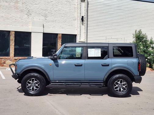 AZURE GRAY MET TRI-COAT 2023 Ford Bronco Badlands
