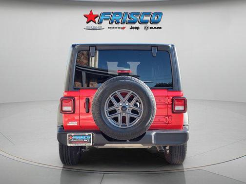 Firecracker Red Clearcoat 2024 Jeep Wrangler Sport S