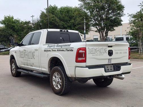 Pearl White 2022 RAM 2500 Laramie Crew Cab 4x4 6'4' Box