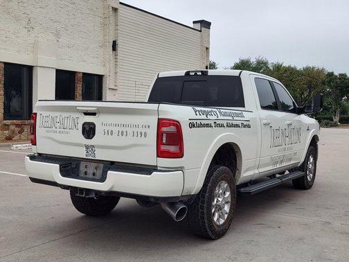 Pearl White 2022 RAM 2500 Laramie Crew Cab 4x4 6'4' Box