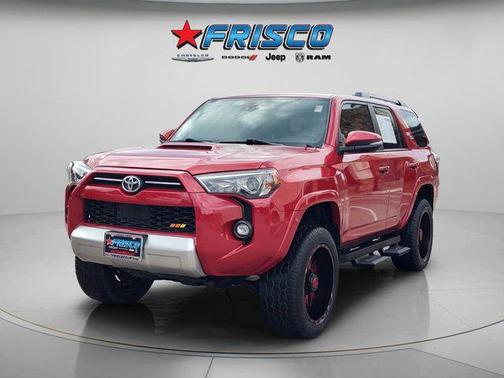 Barcelona Red Metallic 2021 Toyota 4Runner TRD Off Road Premium