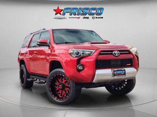 Barcelona Red Metallic 2021 Toyota 4Runner TRD Off Road Premium