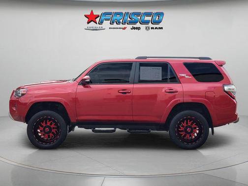 Barcelona Red Metallic 2021 Toyota 4Runner TRD Off Road Premium