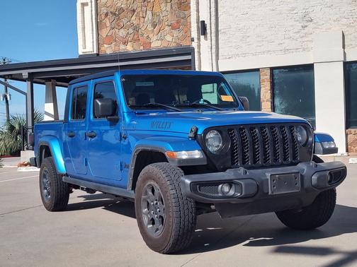 Hydro Blue Pearlcoat 2023 Jeep Gladiator Willys 4x4