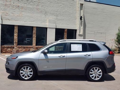 Billet Silver Metallic Clearcoat 2017 Jeep Cherokee Limited