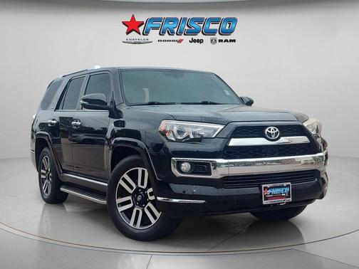 Midnight Black Metallic 2016 Toyota 4Runner Limited
