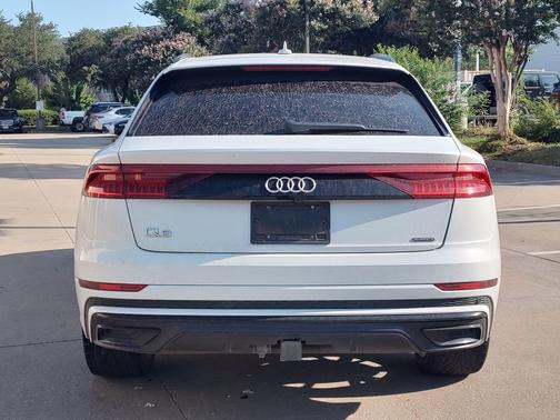 Glacier White 2021 Audi Q8 55 Premium Plus