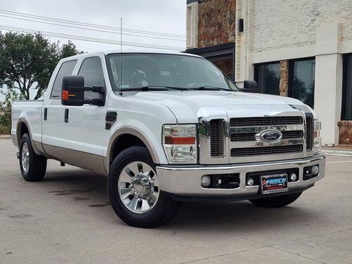 Oxford White Clearcoat 2008 Ford F-250 Lariat
