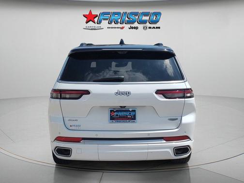 Bright White Clearcoat 2024 Jeep Grand Cherokee L Summit
