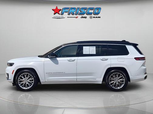 Bright White Clearcoat 2024 Jeep Grand Cherokee L Summit