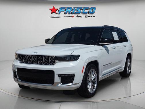 Bright White Clearcoat 2024 Jeep Grand Cherokee L Summit