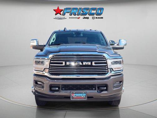 Granite Crystal Metallic Clearcoat 2023 RAM 3500 Laramie Crew Cab 4x4 8' Box