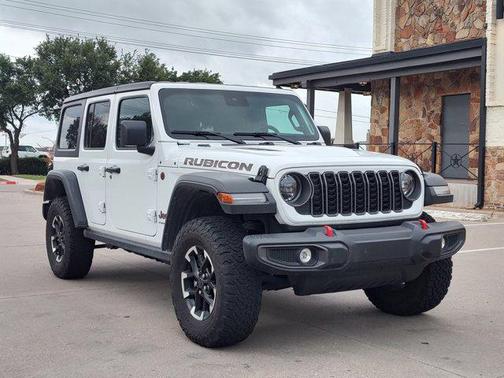 Bright White Clearcoat 2025 Jeep Wrangler Rubicon