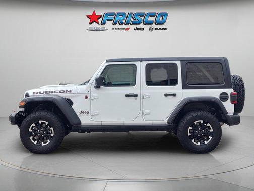 Bright White Clearcoat 2025 Jeep Wrangler Rubicon