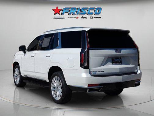 Crystal White Tricoat 2024 Cadillac Escalade Luxury
