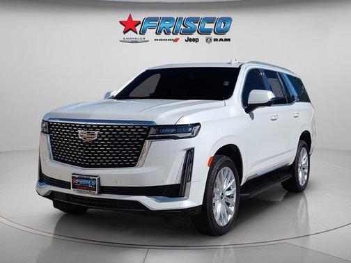 Crystal White Tricoat 2024 Cadillac Escalade Luxury