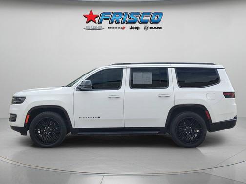 Bright White Clearcoat 2024 Jeep Wagoneer Series II Carbide 4x2