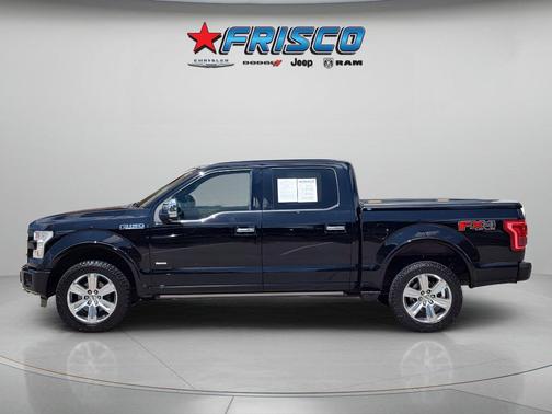 SHADOW BLACK 2016 Ford F-150 Platinum