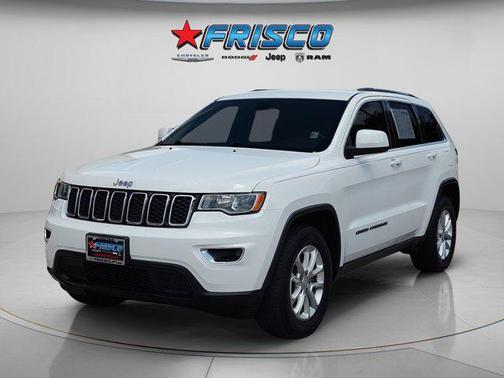 Bright White Clearcoat 2021 Jeep Grand Cherokee Laredo