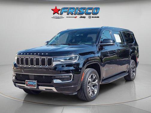 Diamond Black Crystal Pearlcoat 2024 Jeep Wagoneer L Series III 4x4