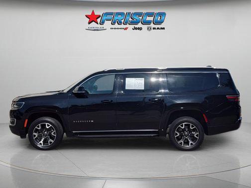 Diamond Black Crystal Pearlcoat 2024 Jeep Wagoneer L Series III 4x4