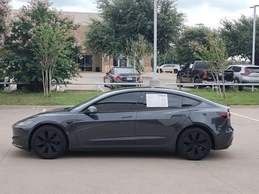 Stealth Grey 2025 Tesla Model 3 Long Range