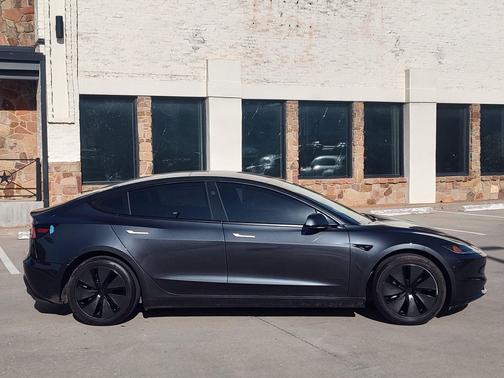 Stealth Grey 2025 Tesla Model 3 Long Range