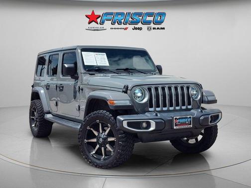 Sting-Gray Clearcoat 2019 Jeep Wrangler Unlimited Sahara