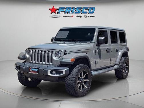Sting-Gray Clearcoat 2019 Jeep Wrangler Unlimited Sahara